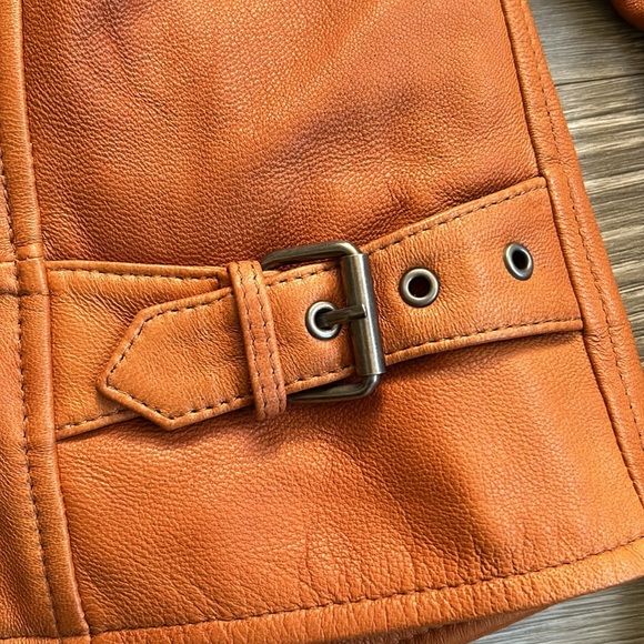 Vintage George 100% Leather Women’s Jacket - Picture 9 of 16